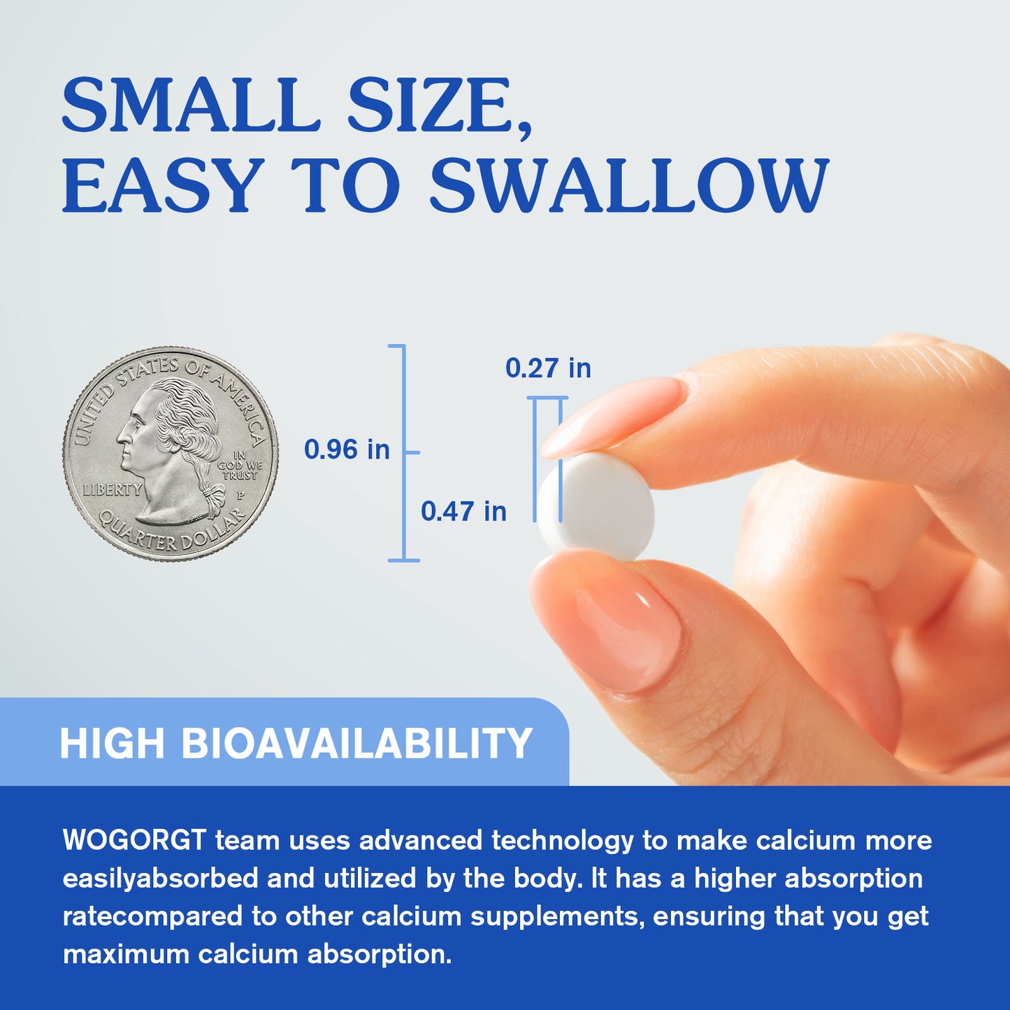 (2Pack) Calcium Citrate 1200mg Supplement with Vitamin D3 for Women and Men - Calcium Magnesium Zinc D3 Supplement for Bone, Teeth, Immune Support, Vegan-Friendly - 120 Tablets