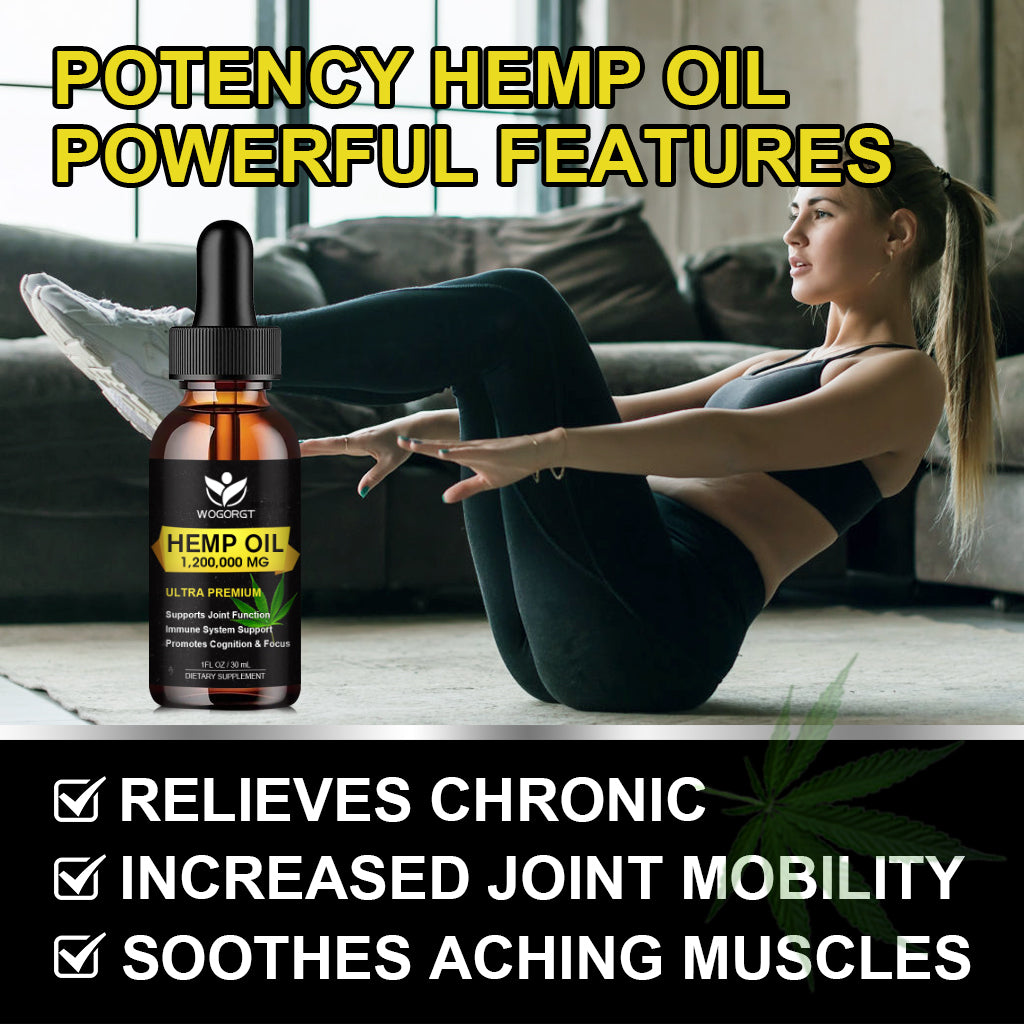 (3 Pack) Organic Hemp Oil - 100% Natural Hemp Oil Extract, Calming, Sleep, Relaxation, Immune Support, Rich in Omega 3, 6, 9 Fatty Acids, Vegan - 30mL